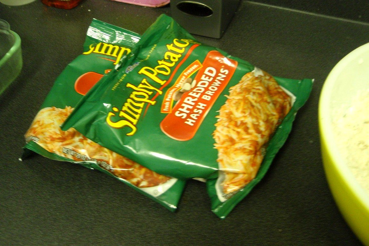 STEP 01 for Crispy Air Fryer Egg White and Hash Brown Casserole: Thaw and Squeeze Shredded Potatoes