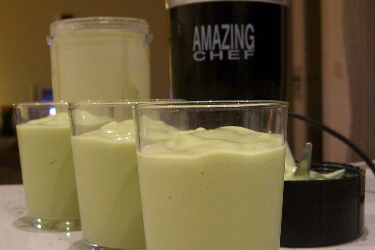 STEP 05 for Easy High-Protein Dark Chocolate Mousse (Sugar-Free): Transfer into Glass Ramekins